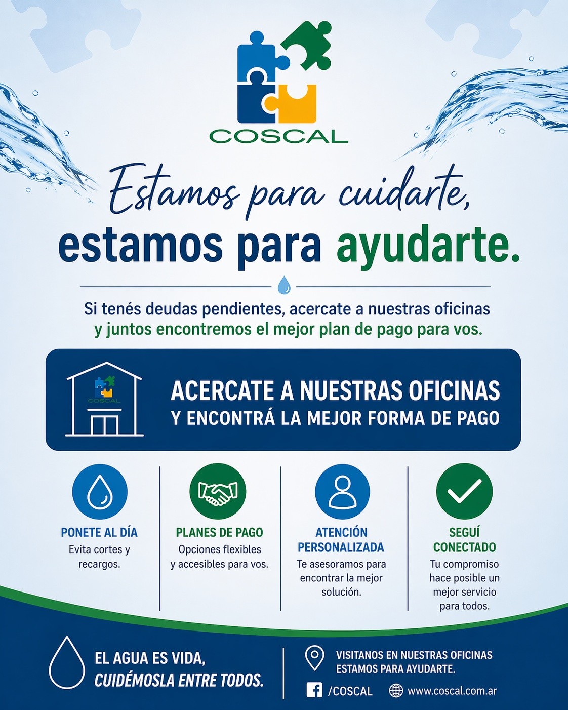 En COSCAL estamos para acompañarte